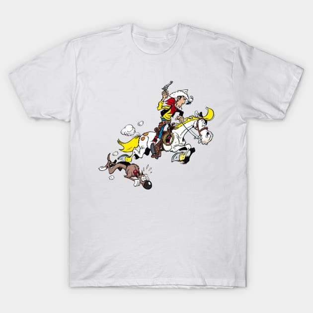 Lucky Luke T-Shirt by Gabriel Pastor Store